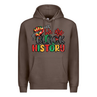 Coffee we are black history Premium Hoodie - MaliasSmallBusiness