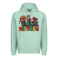 Seafoam we are black history Premium Hoodie - MaliasSmallBusiness