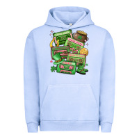 Pigment Grape Ice st patrick's day cassette tapes Urban Hoodie - MaliasSmallBusiness