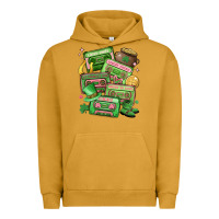 Pigment Peanut Butter st patrick's day cassette tapes Urban Hoodie - MaliasSmallBusiness