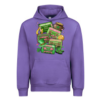 Tulip st patrick's day cassette tapes Urban Hoodie - MaliasSmallBusiness