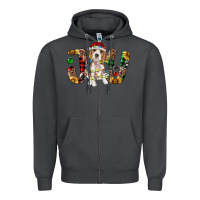 Smoke beagle christmas joy Zipper Hoodie - RanaPortraitStore