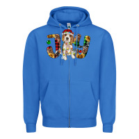 True Royal beagle christmas joy Zipper Hoodie - RanaPortraitStore