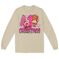 1st Christmas Gingerbread Girl Long Sleeve Tee | Teevron