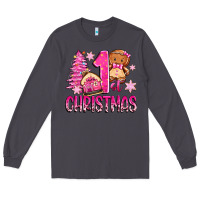 Smoke 1st christmas gingerbread girl Long Sleeve Tee - Zillion Design Studio