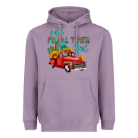 Lavender just a small town girl with car Heavyweight Hoodie - HRA Design Shop