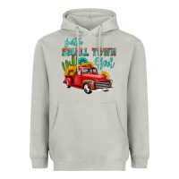 Moon Dust just a small town girl with car Heavyweight Hoodie - HRA Design Shop