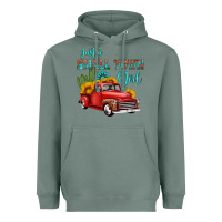 Sage just a small town girl with car Heavyweight Hoodie - HRA Design Shop