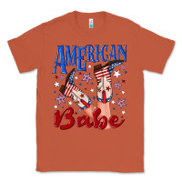 Copper American babe 4th july Classic Tee - texasbilliewilder