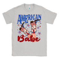 Moon Dust American babe 4th july Classic Tee - texasbilliewilder