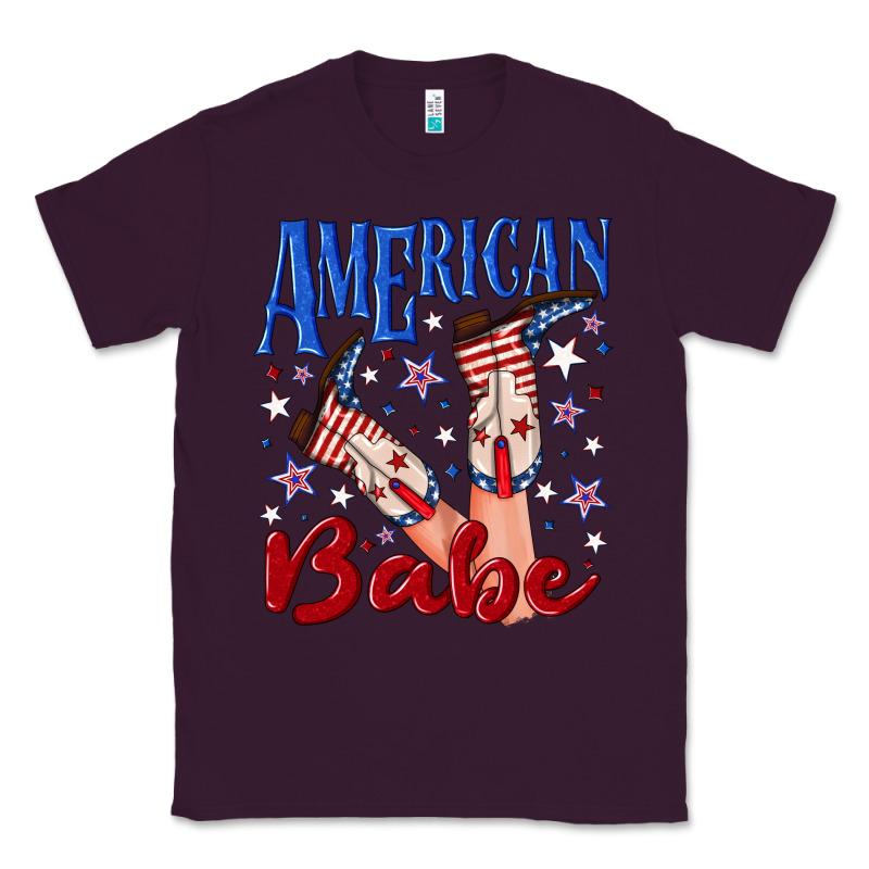 American Babe 4th July Classic Tee by texasbilliewilder | Teevron