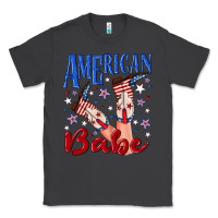 Smoke American babe 4th july Classic Tee - texasbilliewilder