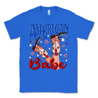 True Royal American babe 4th july Classic Tee - texasbilliewilder
