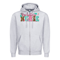 Heather Grey pediatric nurse Zipper Hoodie - texasbilliewilder