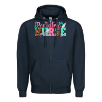 Navy pediatric nurse Zipper Hoodie - texasbilliewilder