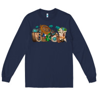 Navy western coffee cups Long Sleeve Tee - texasbilliewilder
