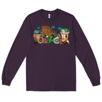 Plum western coffee cups Long Sleeve Tee - texasbilliewilder