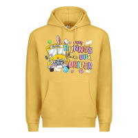 Antique Gold every bunny's favorite bus driver malia Premium Hoodie - MaliasSmallBusiness