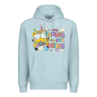 Blue Mist every bunny's favorite bus driver malia Premium Hoodie - MaliasSmallBusiness