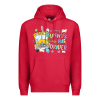 Cardinal every bunny's favorite bus driver malia Premium Hoodie - MaliasSmallBusiness