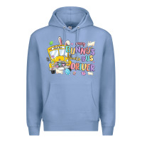 Colony Blue every bunny's favorite bus driver malia Premium Hoodie - MaliasSmallBusiness