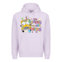 Lilac every bunny's favorite bus driver malia Premium Hoodie - MaliasSmallBusiness