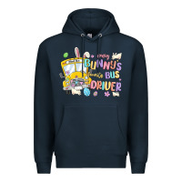 Navy every bunny's favorite bus driver malia Premium Hoodie - MaliasSmallBusiness
