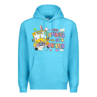 Ocean Blue every bunny's favorite bus driver malia Premium Hoodie - MaliasSmallBusiness