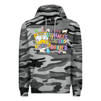 Slate Camo every bunny's favorite bus driver malia Premium Hoodie - MaliasSmallBusiness
