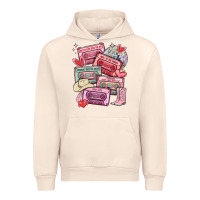 Sandshell valentines day cassette tapes Urban Hoodie - MaliasSmallBusiness