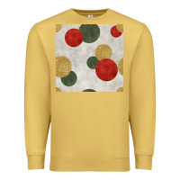 Antique Gold christmas points seamless pattern Premium Sweatshirt - BundleAndBundleShop