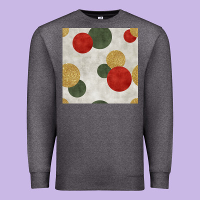Christmas Points Seamless Pattern Premium Sweatshirt Designed By Bundleandbundleshop
