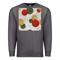 Charcoal Heather christmas points seamless pattern Premium Sweatshirt - BundleAndBundleShop
