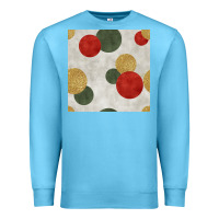Ocean Blue christmas points seamless pattern Premium Sweatshirt - BundleAndBundleShop