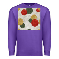 Purple christmas points seamless pattern Premium Sweatshirt - BundleAndBundleShop
