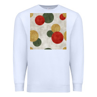 White christmas points seamless pattern Premium Sweatshirt - BundleAndBundleShop