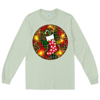 Matcha Santa Stocking Christmas Long Sleeve Tee - RanaPortraitStore