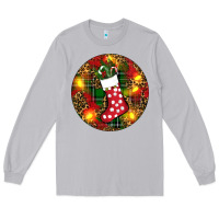 Moon Dust Santa Stocking Christmas Long Sleeve Tee - RanaPortraitStore