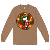 Toasted Coconut Santa Stocking Christmas Long Sleeve Tee - RanaPortraitStore
