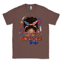 Chestnut American babe afro messy bun Classic Tee - texasbilliewilder