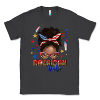 Smoke American babe afro messy bun Classic Tee - texasbilliewilder