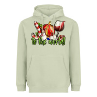 Matcha joy to the world christmas wine Heavyweight Hoodie - FaDigitalArtStudio