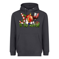 Smoke joy to the world christmas wine Heavyweight Hoodie - FaDigitalArtStudio