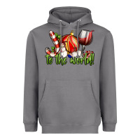 Storm joy to the world christmas wine Heavyweight Hoodie - FaDigitalArtStudio