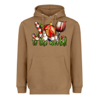 Toasted Coconut joy to the world christmas wine Heavyweight Hoodie - FaDigitalArtStudio