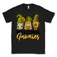 Black welcome gnomies sunflowers Classic Tee - BarkalooDesign