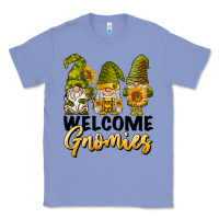 Colony Blue welcome gnomies sunflowers Classic Tee - BarkalooDesign