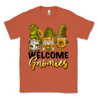 Copper welcome gnomies sunflowers Classic Tee - BarkalooDesign