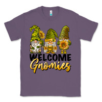 Lavender welcome gnomies sunflowers Classic Tee - BarkalooDesign