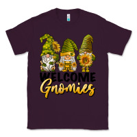 Plum welcome gnomies sunflowers Classic Tee - BarkalooDesign